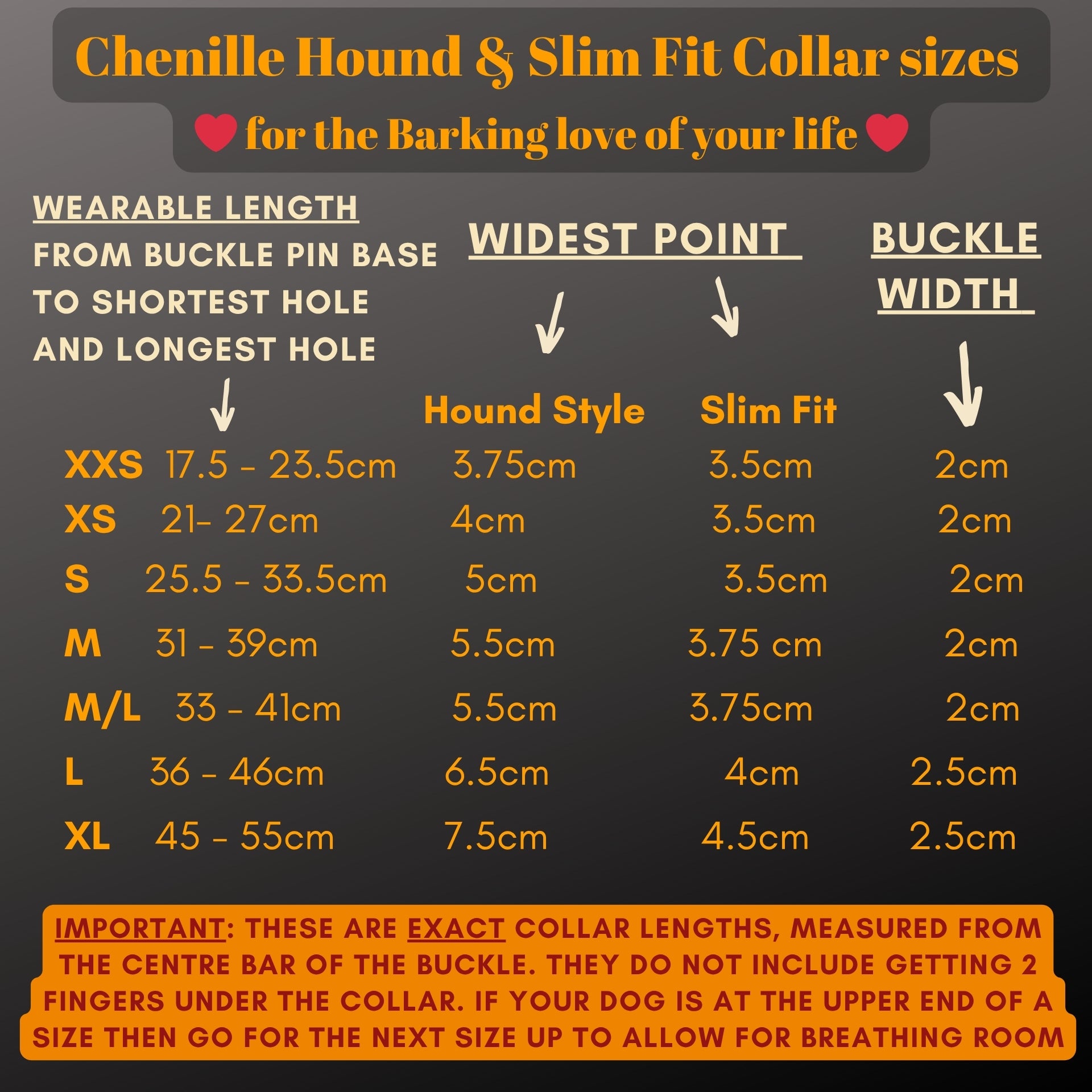 Designer Dog Collar in Black Forest in Greyhound, Whippet, Lurcher or Slim fit Dog collar.