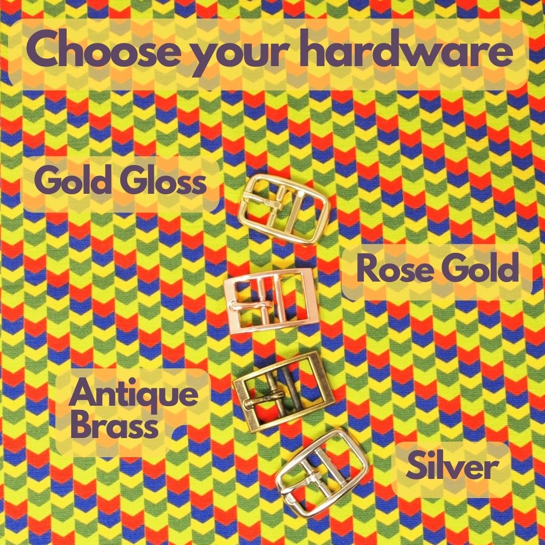 Vegan Dog Collar in Green Chevron Designer Chenille for Whippets, Greyhounds etc or Slim Fit.