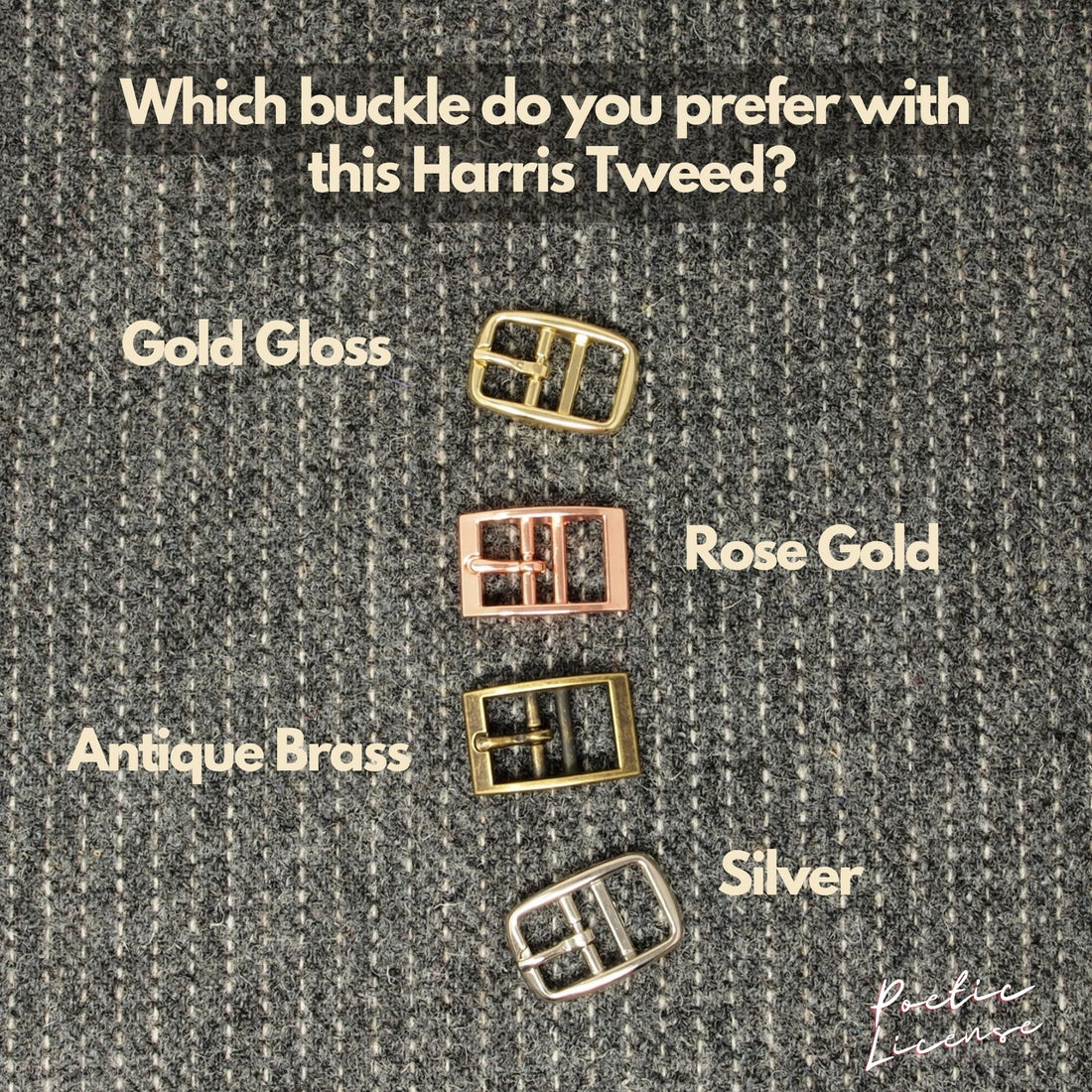 Harris Tweed Grey Pinstripe Greyhound Sighthound, Whippet Collar or standard fit Custom Dog collar.