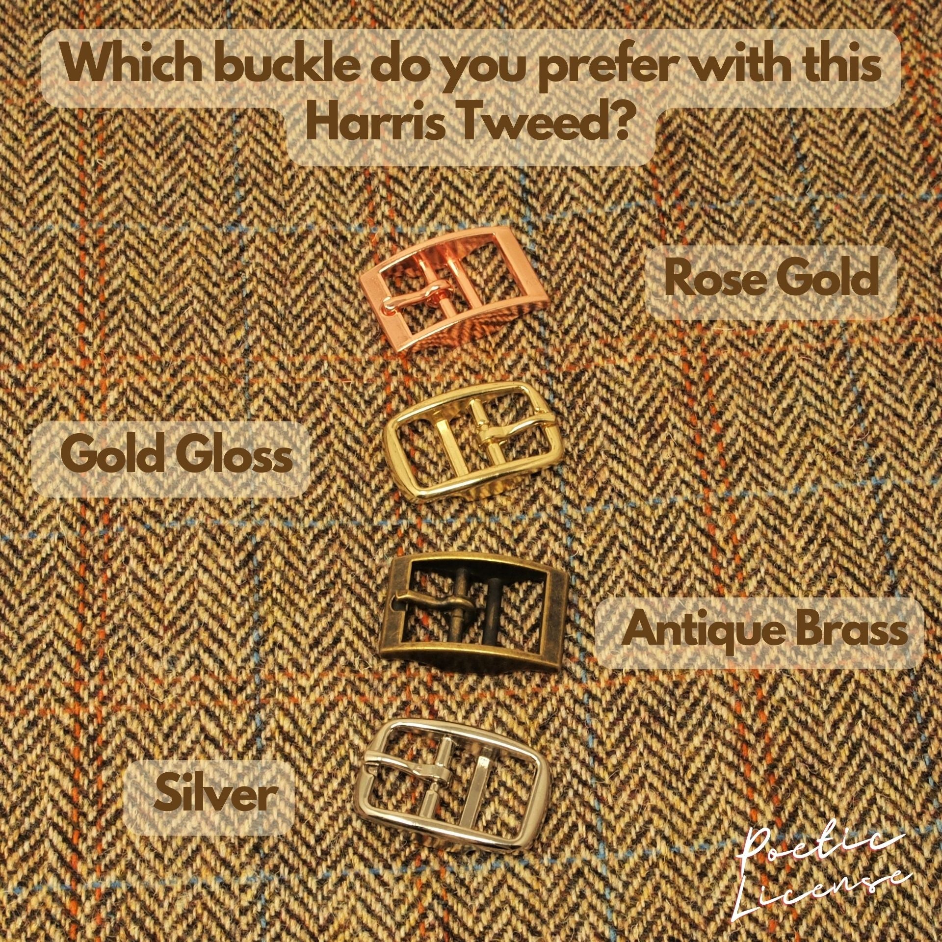 Tan Brown Mocha Herringbone Dog Collar, can be personalized. Either sighthound width or slim fit.