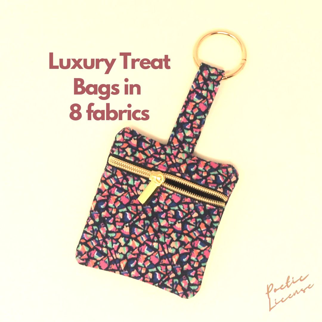 luxury designer dog treat bags