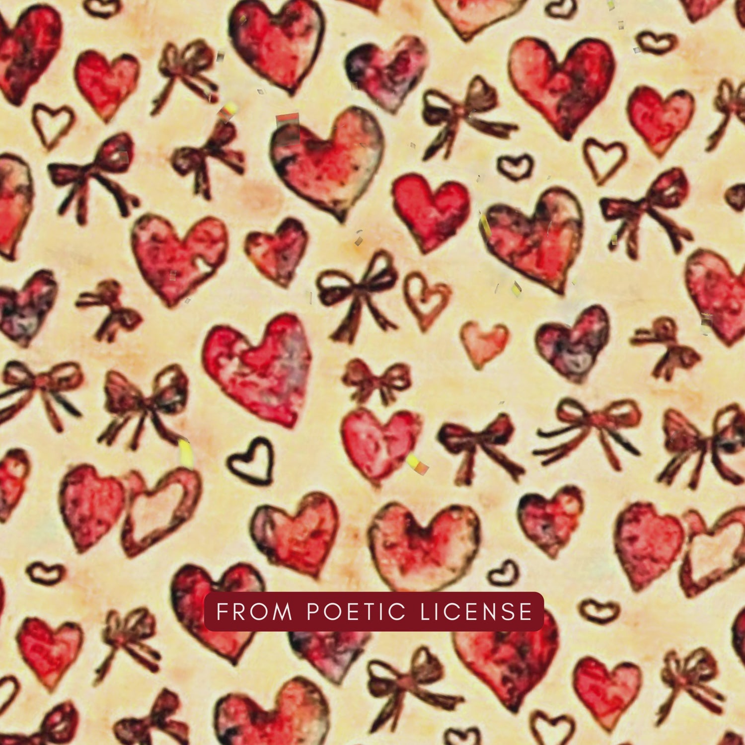 Hearts Dog Collar, in Hound Width or Slim Fit, with optional personalisation.