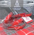 red grey scottish tartan harris tweed dog lead