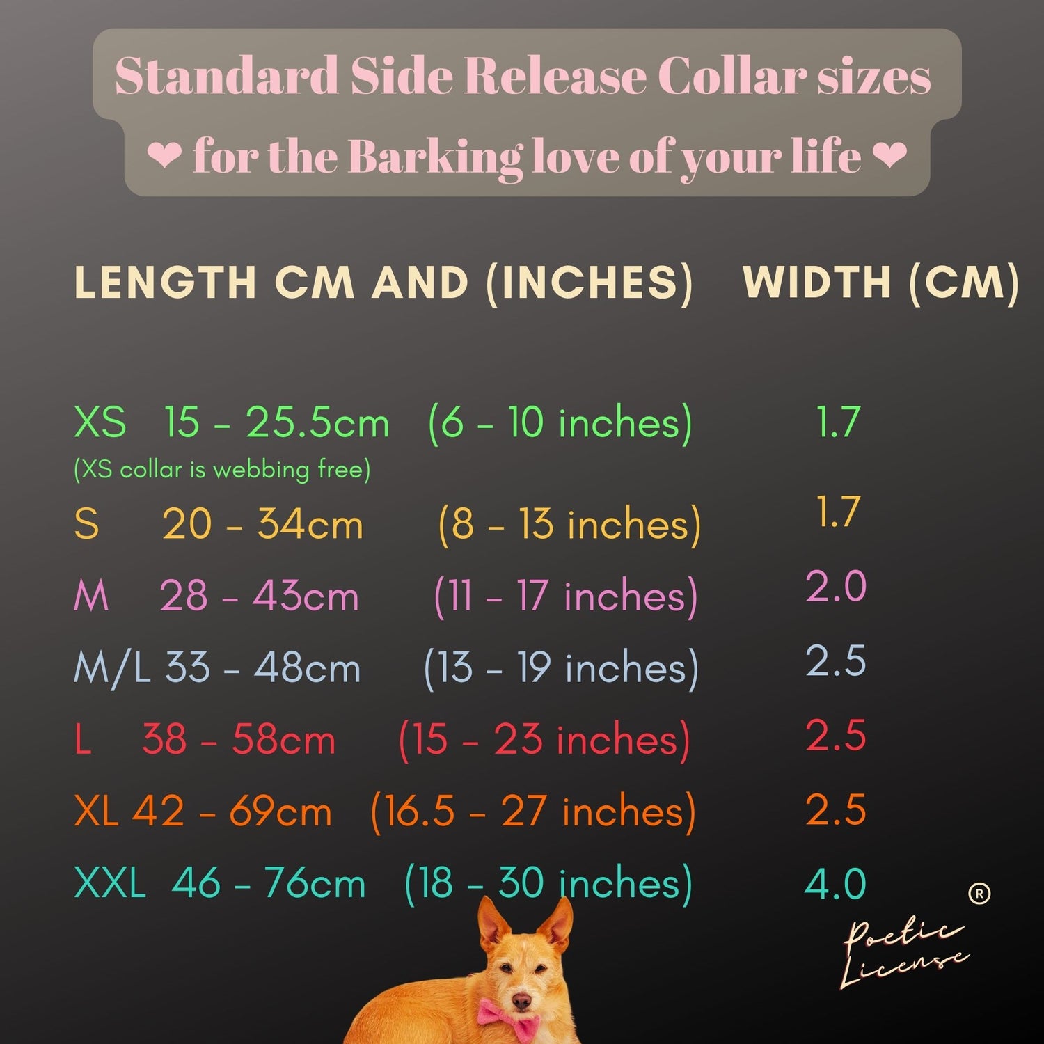 Luxe Chenille Standard Dog Collar in Dark Green &amp; Nude Geometric