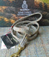 tan brown harris tweed dog lead